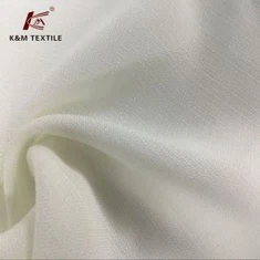 衣服用糸染めポリエステル生地
